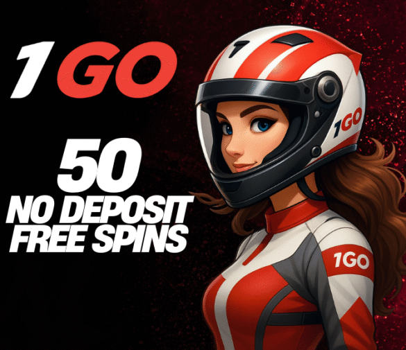 1GO CASINO 50 NO DEPOSIT FREE SPINS! BONUS CODE: SPIN50