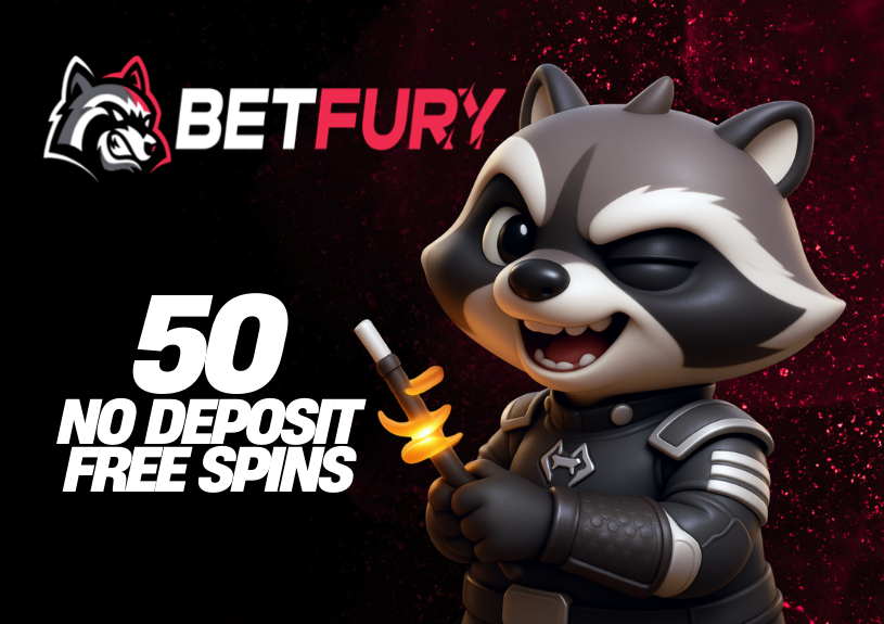 BETFURY CASINO 50 NO DEPOSIT FREE SPINS! BONUS CODE: SPIN50