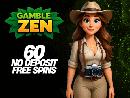 GAMBLEZEN CASINO 60 NO DEPOSIT FREE SPINS! BONUS CODE: SPELGZ