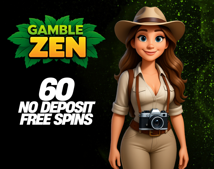 GAMBLEZEN CASINO 60 NO DEPOSIT FREE SPINS! BONUS CODE: SPELGZ