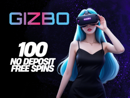 GIZBO CASINO 100 NO DEPOSIT FREE SPINS! BONUS CODE: SPINS100