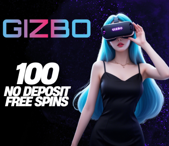 GIZBO CASINO 100 NO DEPOSIT FREE SPINS! BONUS CODE: SPINS100