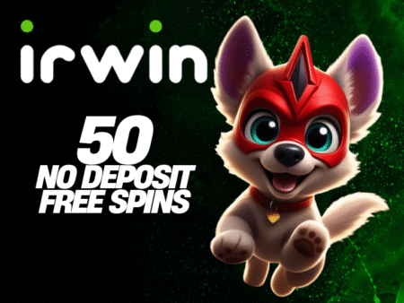 IRWIN CASINO 50 NO DEPOSIT FREE SPINS! BONUS CODE: SPIN50