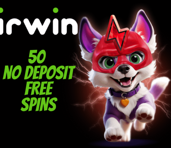 IRWIN CASINO 50 NO DEPOSIT FREE SPINS! BONUS CODE: SPIN50