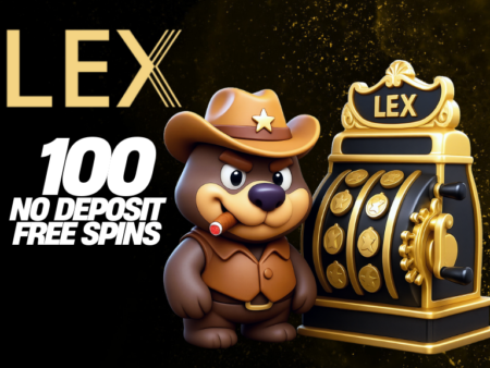 LEX CASINO 100 NO DEPOSIT FREE SPINS! BONUS CODE: SPINS100