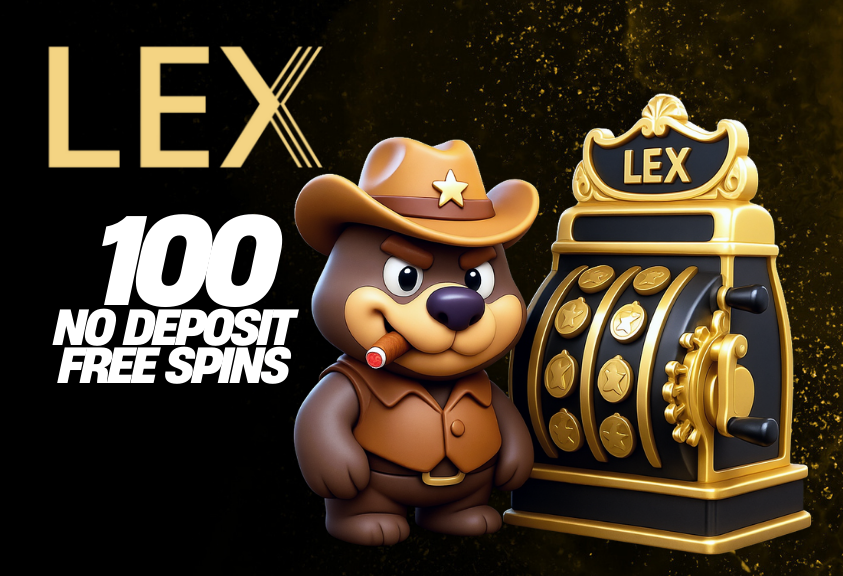 LEX CASINO 100 NO DEPOSIT FREE SPINS! BONUS CODE: SPINS100