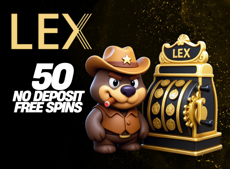 LEX CASINO 50 NO DEPOSIT FREE SPINS! BONUS CODE: SPIN50