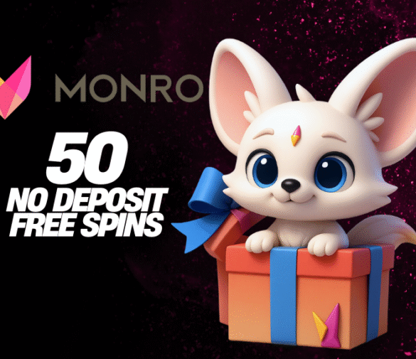 MONRO CASINO 50 NO DEPOSIT FREE SPINS! BONUS CODE: SPIN50
