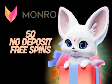 MONRO CASINO 50 NO DEPOSIT FREE SPINS! BONUS CODE: SPIN50