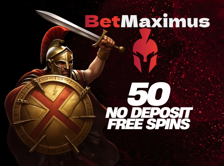 BETMAXIMUS CASINO 50 NO DEPOSIT FREE SPINS!CODE: SPIN50