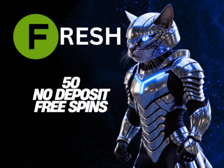 FRESH CASINO 50 NO DEPOSIT FREE SPINS! BONUS CODE: SPIN50