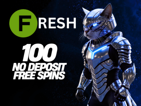 FRESH CASINO 100 NO DEPOSIT FREE SPINS! BONUS CODE: SPINS100