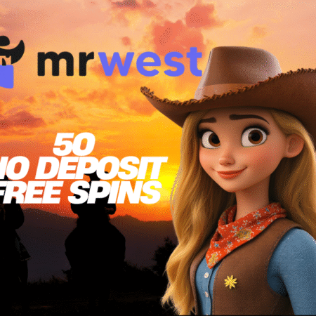 MR WEST CASINO 50 NO DEPOSIT FREE SPINS! CODE: SPIN50