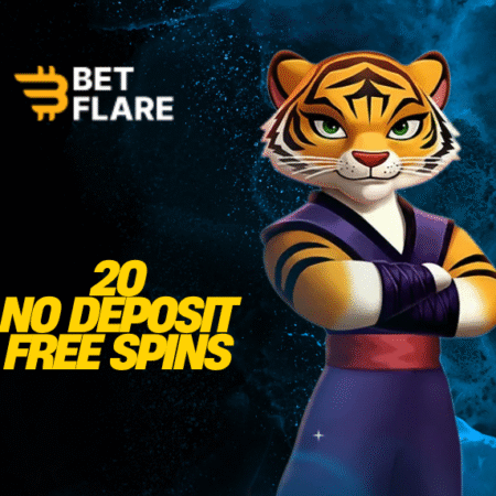 BETFLARE CASINO! 20 NO DEPOSIT FREE SPINS! BONUS CODE: SPIN20