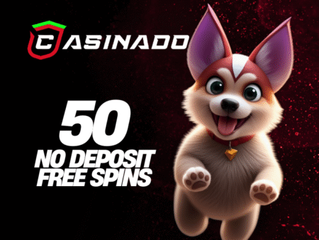 CASINADO CASINO 50 NO DEPOSIT FREE SPINS! CLAIM, CLICK TO LINK!