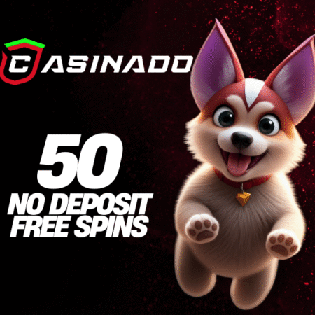 CASINADO CASINO 50 NO DEPOSIT FREE SPINS! CLAIM, CLICK TO LINK!