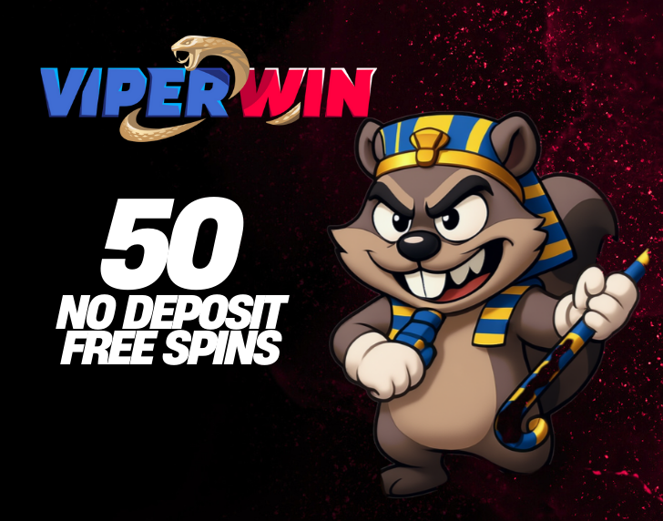 VIPERWIN CASINO 50 NO DEPOSIT FREE SPINS! CLAIM, CLICK TO LINK!