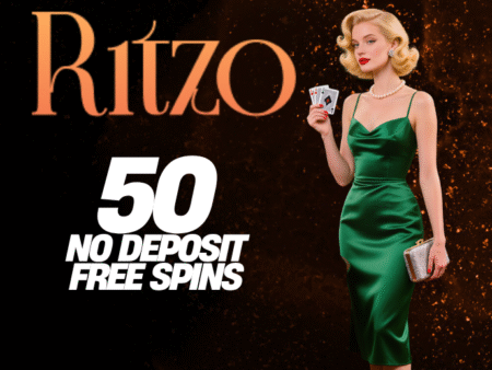 RITZO CASINO 50 NO DEPOSIT FREE SPINS! BONUS CODE: SPIN50