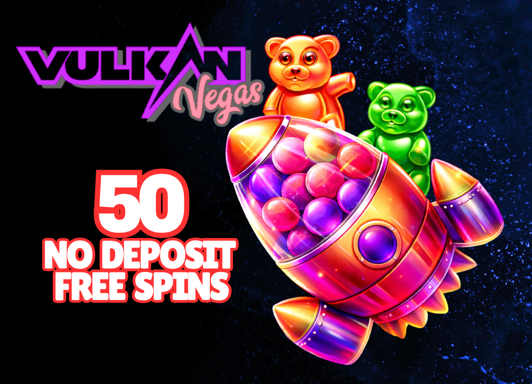 VULKAN VEGAS CASINO! CLAIM 50 NO DEPOSIT FREE SPINS!