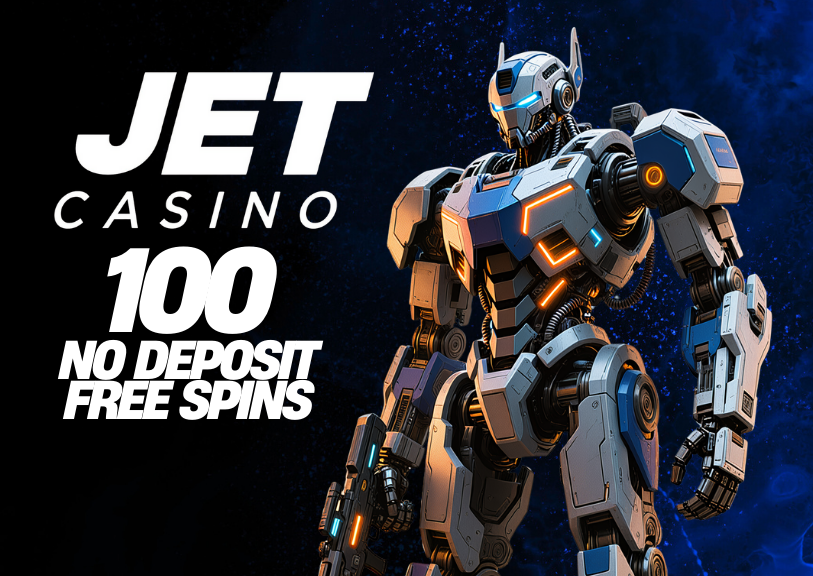 JET CASINO 100 NO DEPOSIT FREE SPINS! BONUS CODE: SPINS100