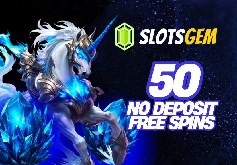 SLOTSGEM CASINO 50 NO DEPOSIT FREE SPINS!