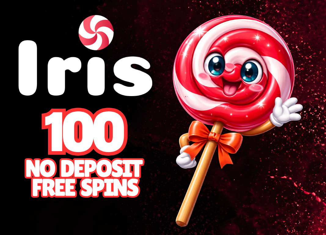 IRIS CASINO 100 NO DEPOSIT FREE SPINS! BONUS CODE: SPINS100